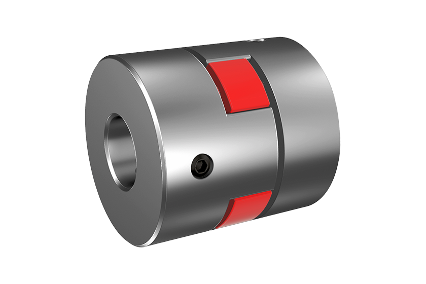 Klauenkupplung KKXS 1500 – Edelstahl 1.4301, Madenschraube, drehelastisch