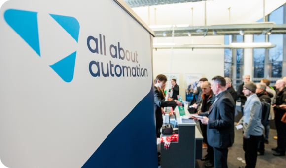Bild der aaa Messe © all about automation