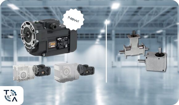 Header graphic with new AC motors and bevel gearboxes