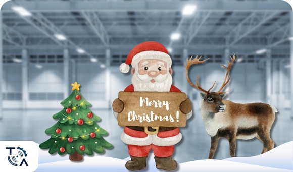 Technische Antriebselemente wünscht frohe Weihnachten